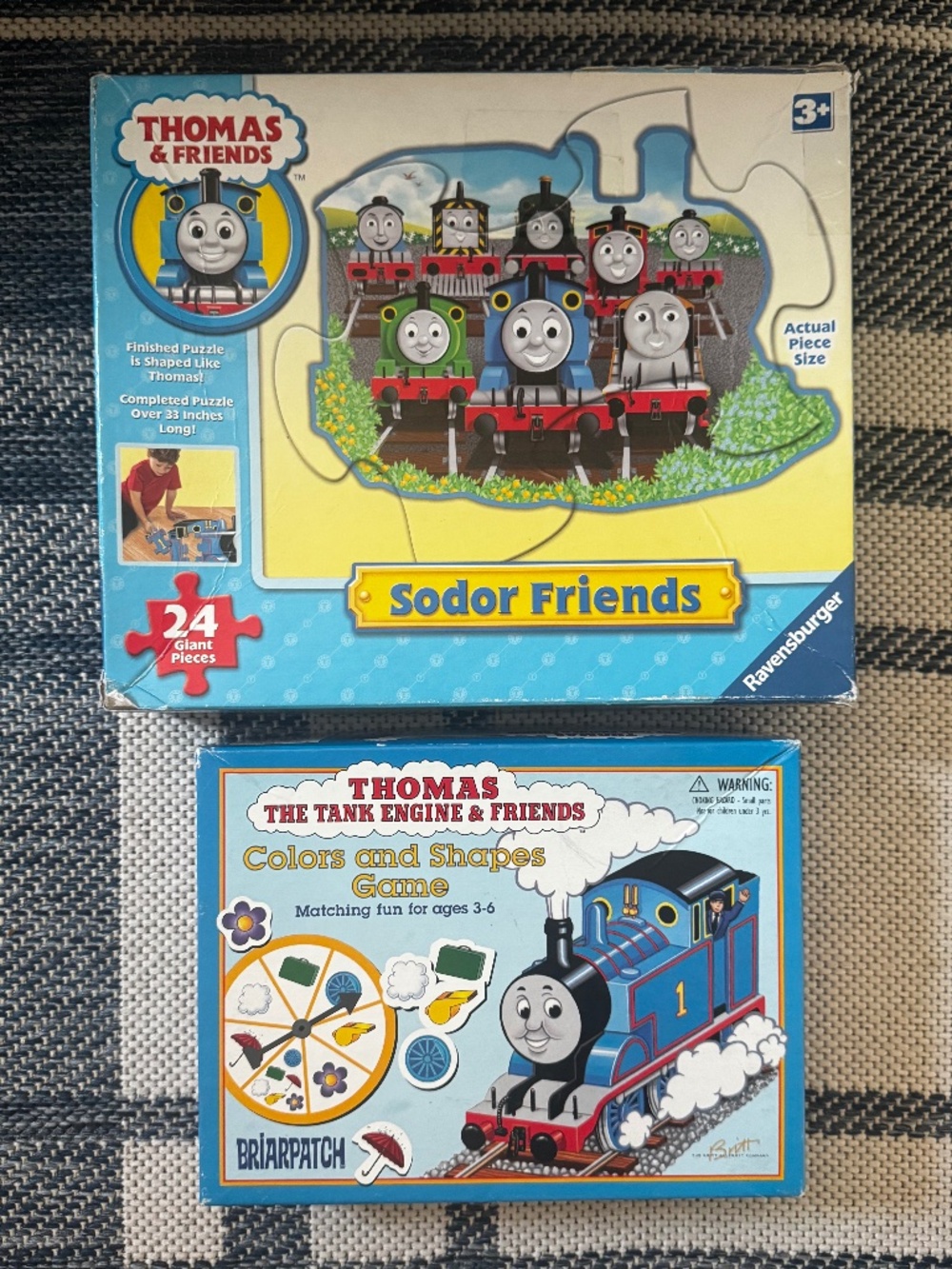 Thomas & Friends Bundle | Giant Puzzle & Preschool Game!